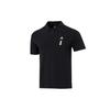 adidas Polo Shirts Men's Black Polo Collar Moderate Straight Fit HE5164
