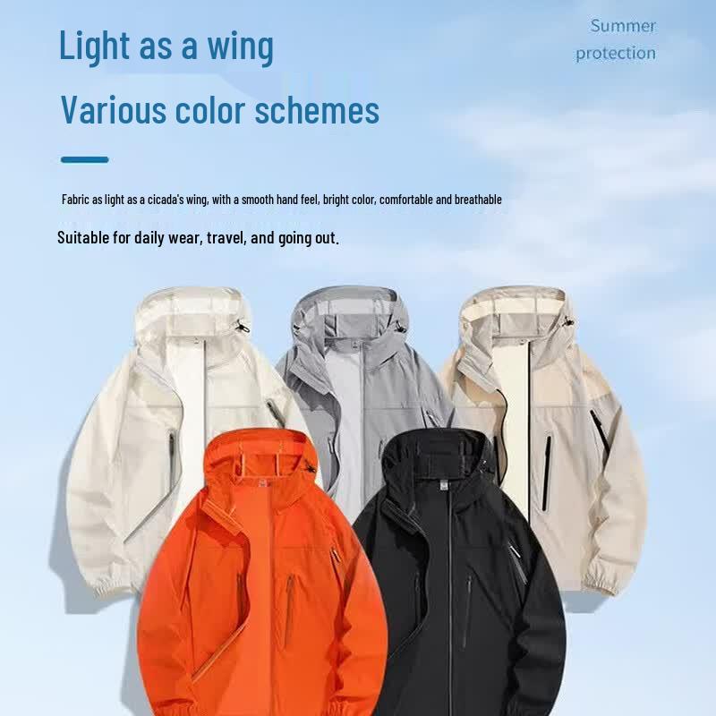 Men's Ice Silk Outdoor Sun Protection Jacket