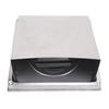 Exterior Wall Vent Cover with Flats 100mm Square SUS304 Stainless Steel Dryer Exhaust Vent Cover for