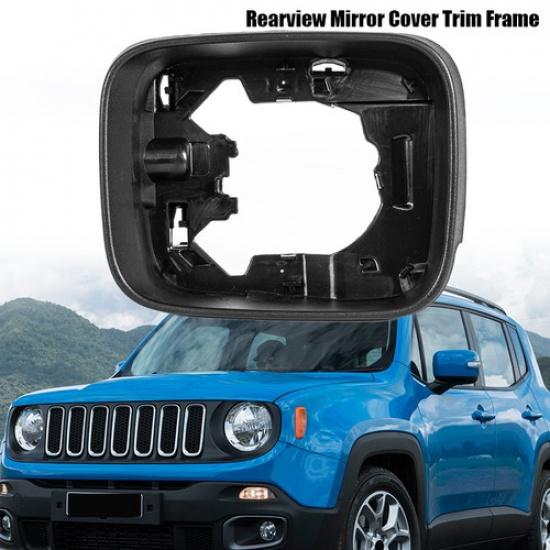 For Jeep Renegade 2016-21 Driver Left Side Rearview Exterior Mirror Frame Cover