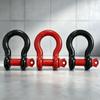 1/2" 5/8" Tow Shackle Anti-Rust Tow Hook Towing Kit D-Ring Shackle  Trailer Towing