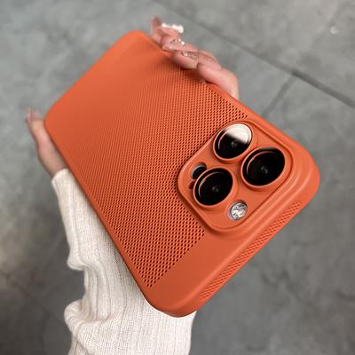 Heat Dissipation Lens Protector Phone Case For Iphone 14 13 12 11 Pro Max 14 Plus 14 Pro Max Shockproof Cooling Slim Back Cover