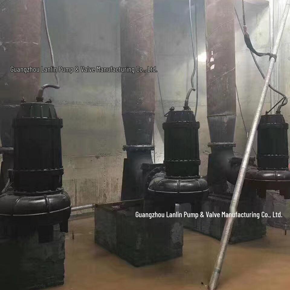 Non-Clog Submersible Sewage Pump - Large Caliber