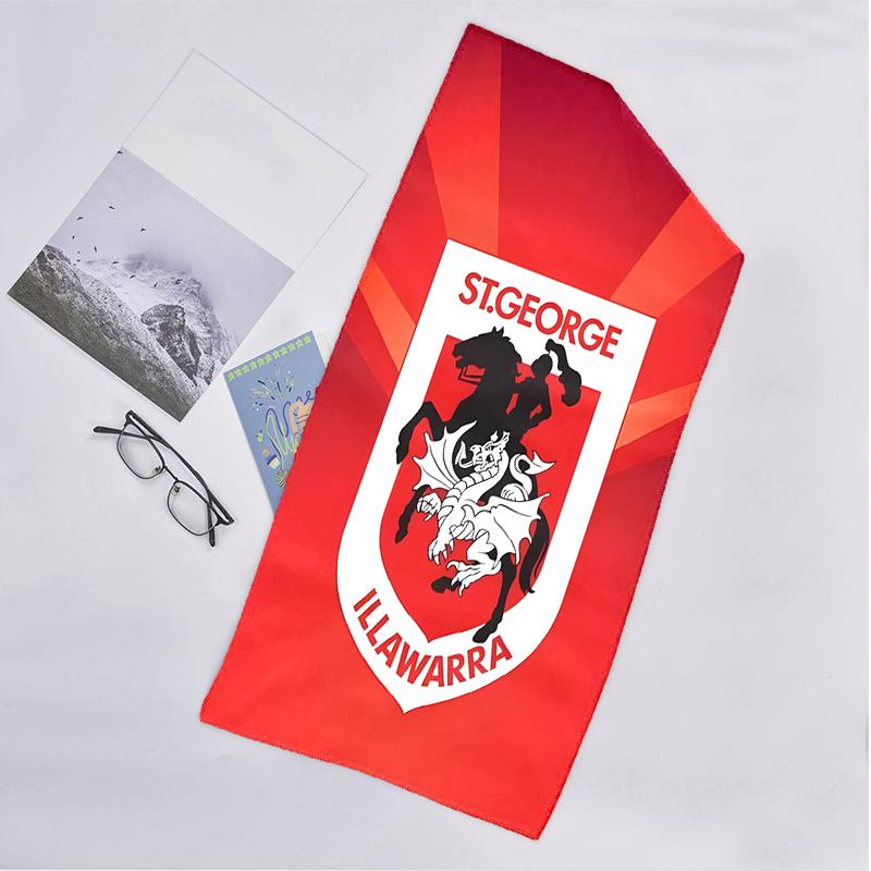 St George Illawarra Fashion Beach Towel: Ideal for Summer Adventures Soft, absorbent and quick drying suitable for swimming and bathing