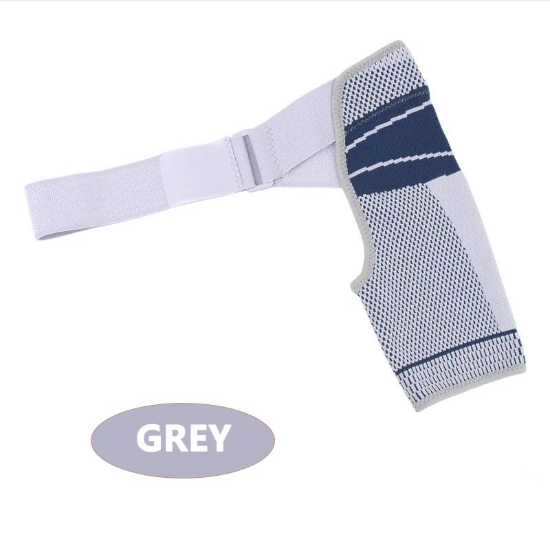 

Прочный и безопасный вязаный компрессионный плечевой бандаж Yanbiguo для поддержки левого и правого вращательной манжеты плеча, вывиха акромиально-ключичного сустава, облегчения боли при замороженном плече S/M