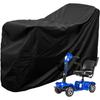 Capa Robusta para Scooter de Mobilidade com Bolsa de Armazenamento, Capa Impermeável Oxford Anti-UV para Armazenamento de Cadeira de Rodas, 140 * 66 * 91 cm