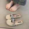 Gentle Fairy Style Ballet Shoes 2025 New French Retro Temperament Elegant Suede Shallow Mouth Mary Jane Shoes