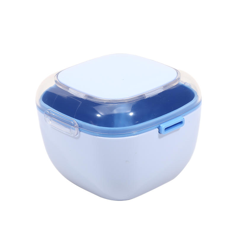 Двухслойный ортодонтический ретейнер Футляр для хранения брекетов Замачивание Невидимые зубы Чистка съемных протезов Хранение зубов Портативный футляр для брекетов