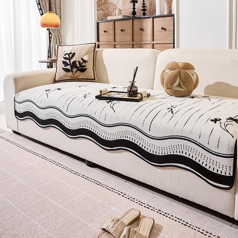 Irregular Sofa Cushion, High-End Sense, Universal In All Seasons, Straight Row Non-Slip Sofa, Seat Cushion Cover  New Model