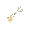 Retro European-Style Gold-Plated Zinc Alloy Cake Salad Dessert Baking BBQ Food Tongs Snack Clip Pastry Clamp