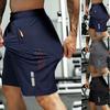 Herrshorts sommar för träning Löpning Snabbtorkande Shorts Stretch Strandbyxor