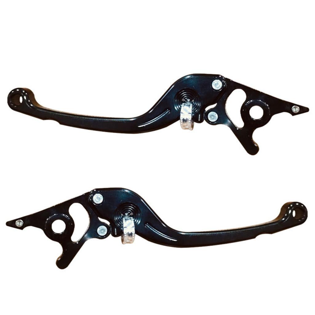 Left Right Clutch Brake Handle Levers Perch for Motorbike Scooters 1 Pair Handlebar Clutch Lever for Most Model