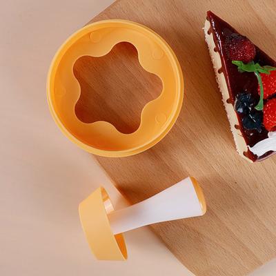 Tart Shell Mold Plastic Pastry Dough Stamper Kit Pie Crust Mold DIY Cake Tart Pan Mold for Egg Tart Shells Cheesecake Pastry Cupcake Muffin