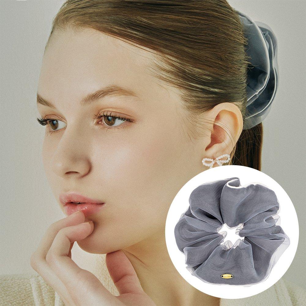 

Резинка для волос из органзы Lala J - Уютный серый (Jaljhs2Bf820Fa000)