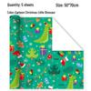 Children's Christmas Toy Wrapping Paper with Cartoon Gift Boxes and Handmade Paper Shoe Box for Holiday Celebrations