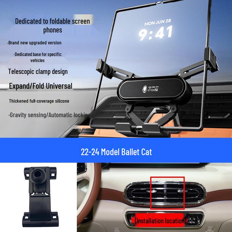 ORA IQ Cat Series Foldable Car Navigation Screen Mobile Phone