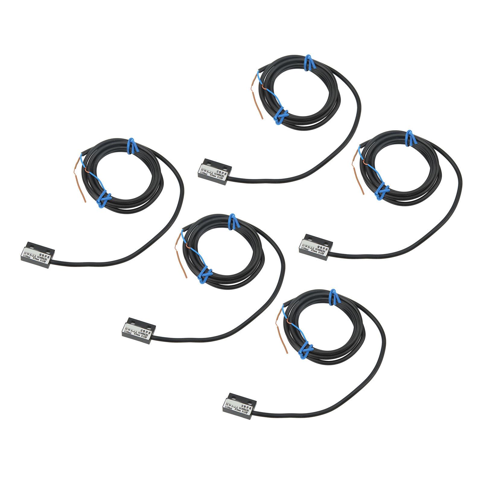 

5 шт. Магнитный датчик приближения, переключатель переменного тока, постоянного тока 5Вход 240 В, выход 100 мА для обнаружения