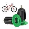 Universally Fit Aluminum Bike Handlebar End Cap Easy To Install Handlebar End Plugs For Various Riding Conditions