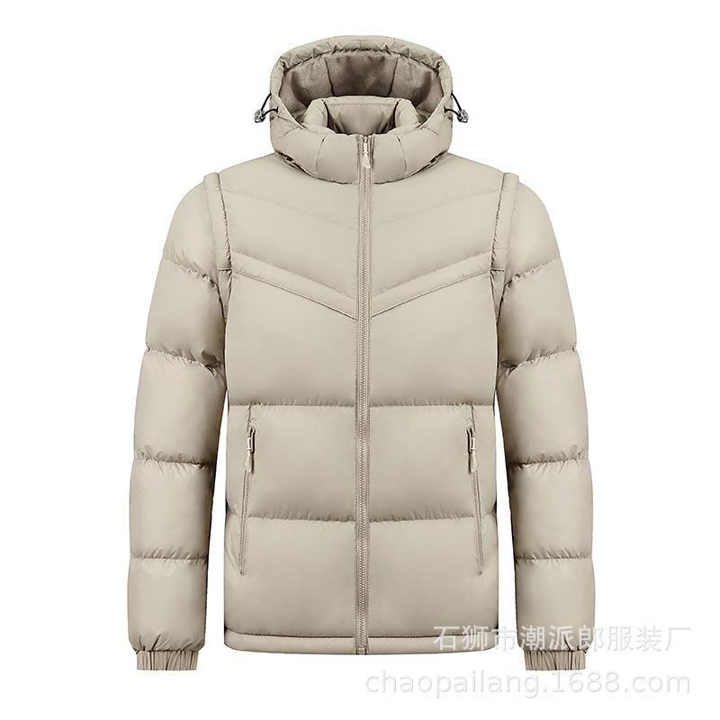 Source Factory, OEM Logo Customization, Order Acceptance, Cotton-padded Vest Processing