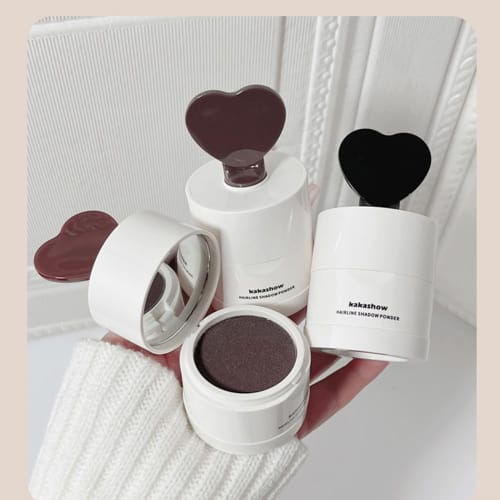 Hairline Powder Align Powder Hair Root Touch Up Quick Cover Thinning Hair/Waterproof/Small Face Makeup/For Hairline/Thinning Hair/Hairline Powder, Pow