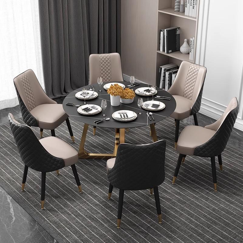 Modern Minimalist Tech Fabric Dining Chair for Home or Hotel Use
