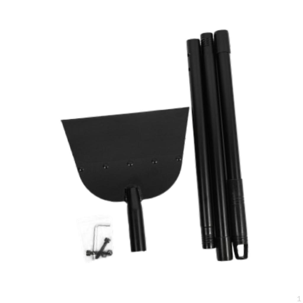 Agricultural Manure Removal Tool Cleaning Spade Lightweight Multifunctional Stainless Steel