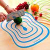 Kitchen Non-Slip Chopping Blocks Tool Flexible Transparent Cutting Board Kitchen Pp Cutting Boards Classification Chopping Board