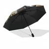 1pc Shaun the Sheep Dog Automatic Folding Umbrella, Portable Collapsible Design, Casual Outdoor Accessory L1127065