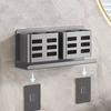 Bathroom Shelves Multifunctional Washbasin Storage Tube Toothbrush Razor Storage Rack Wall-Mounted Bathroom Supplies