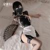 Cosplay Sexy Royal Sister Semi-transparent Nightdress Chinese Maid Apron Chinese Cheongsam Pure Desire Small Breasted Uniform Girl