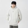 Printed Hooded Sweatshirt for Men and Women New Winter Velvet Thickened Loose Pullover Hoodie