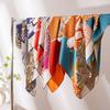Mulberry Silk Square Scarf Fashion Commute Versatile Shawl Wrap