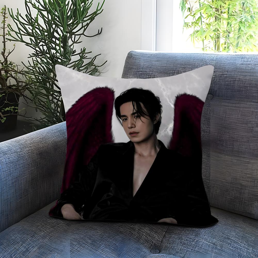 Fashion LLee Dong Wookful Cushion Cover Comfortable Reversible Pillow Cover Ideal for Car Sofa Bedroom Beyond