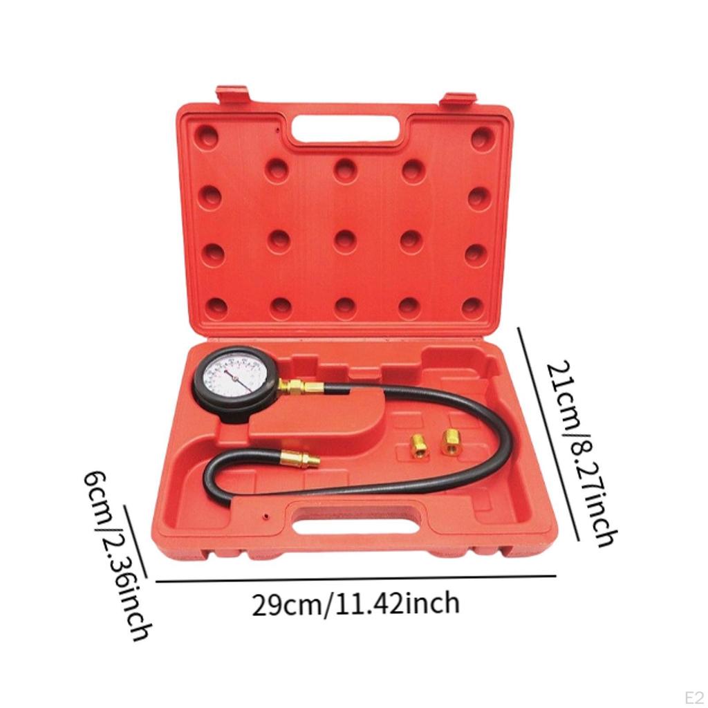 0-300PSI Automotive Tool Professional Portable Petrol Engine Cylinder Compression Tester Kit for