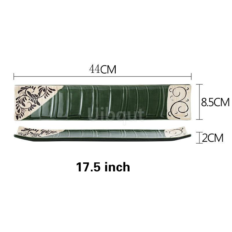 Японская тарелка для суши Плоская доска-саси Прямоугольная тарелка для лосося Японская посуда Инструменты для суши Машина для приготовления суши Форма для риса