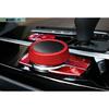 ABS Fit For BMW 5 Series G30 2018- Red Console Multimedia Button Frame Decor
