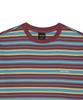 WKNDRS Multi Stripe Ls T-Shirt (Burgundy)