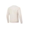 Li-Ning Fitness Series Logo Print Round Neck Sports Sweatshirt Men Sweatshirt Mica-Gray AWDU103-2