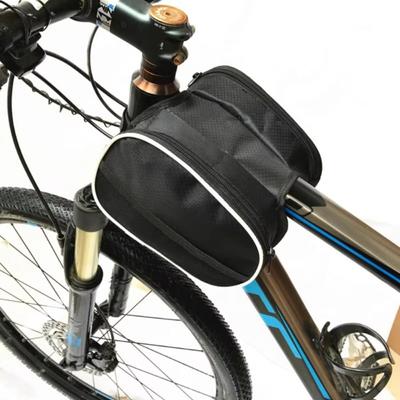 Waterproof Bicycle Front Beam Bag Oxford Cloth MTB Trunk Bag New Bicycle Saddle Bag