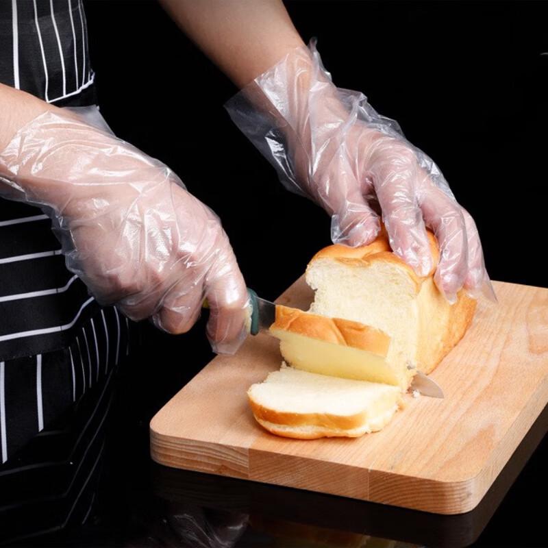 Disposable PE Gloves (100-Pack)