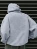 Cross-Border Men's & Women's Loose Fit Print Hoodie - European & American Style, Drop Shoulder, Spring & Autumn.