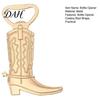 Western Bachelorette Party Gifts Cowboy Boot Bottle Opener, Durable Zinc Alloy Theme Openers with Unique Favor Sets Thank You Card, Favors for