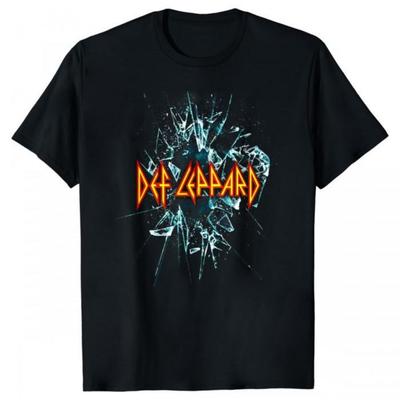 T-shirt in Cotone Shatter Unisex per Adulti Def Leppard
