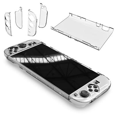 Clear PC Hard Case for Switch 2 Split Clear Cover Anti-scratch Crystal Protector Case Shockproof for Nintendo Game Accessories
