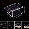 Spider Terrarium Transparent Gecko Breeding Tank Acrylic Snake Enclosure For Lizard Frog Gecko Snail Turtle Observation Breeding
