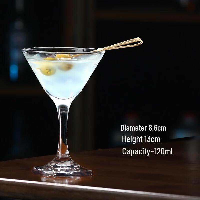Professional Glass Cocktail and Martini Stemware Collection
