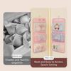 Cartoon Style 3-Layer Hanging Storage Bag Space Saving Mesh Pockets Underwear Storage Hanging Bag Breathable with Hanger