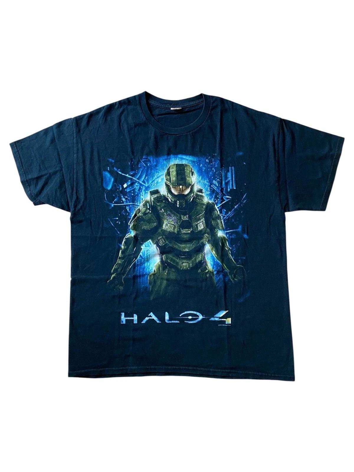 

Vintage Halo 4 Bungie Xbox Video Game Promo Shirt Large Size Gaming L