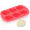 FAIS DU Fruit 6 Cavity Silicone Mold Ice Cube Fondant Molds Chocolate Candy Mould Baking Cake Decorating Tools Resin Candle Mold