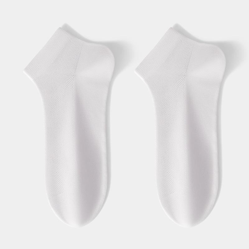 100% Cotton Women's Mesh Mid-Calf Socks - Antibacterial, Thin, Summer Style